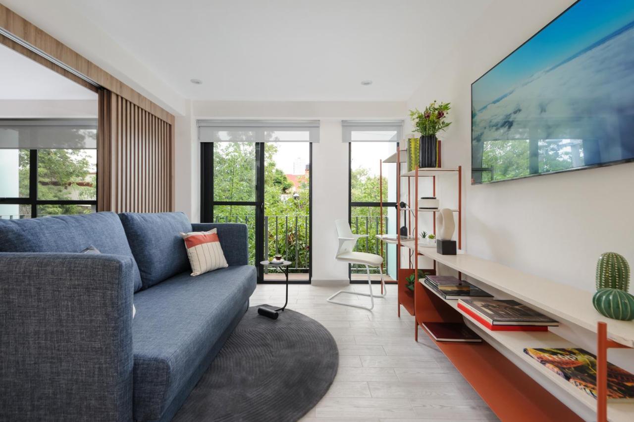 Choapan 28 - Lux Apartments In Condesa Мексико Сити Екстериор снимка